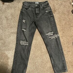 Refuge Black Distressed Women's Jeans
